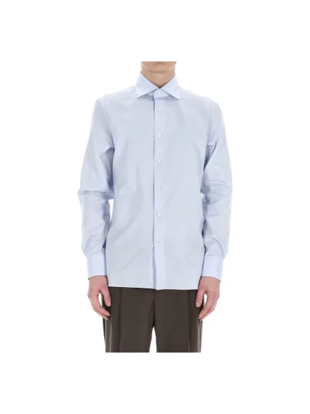 Koszula Zegna niebieska
