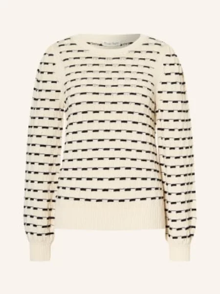 Phase Eight Sweter Connie weiss czarny