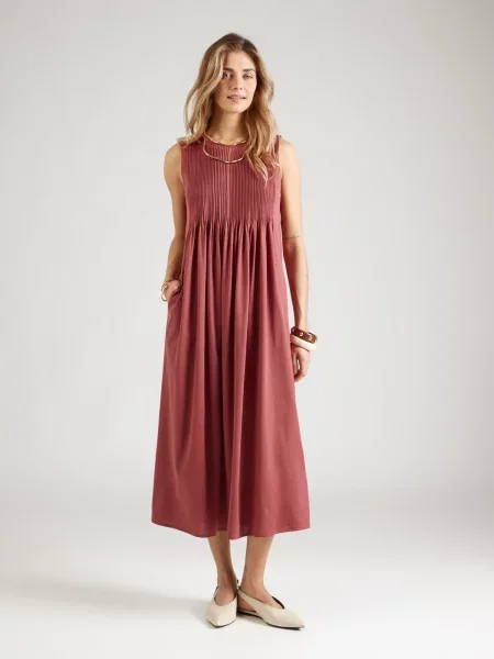 Weekend Max Mara Rochie RICORDO burgundy roșu