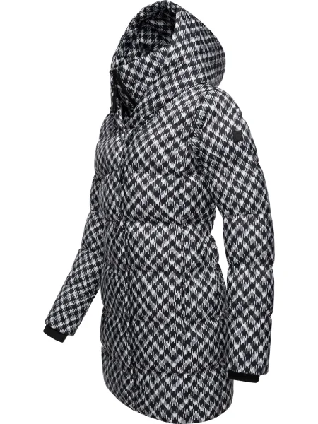 Ragwear Funkcionális kabátok Niara szürke / fekete fehér