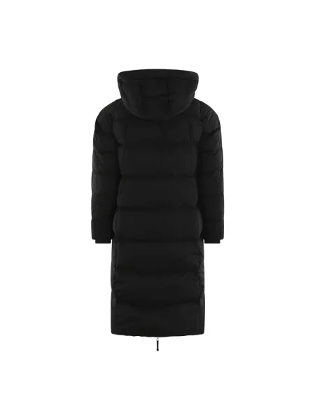 Długa parka Parajumpers z kapturem czarna