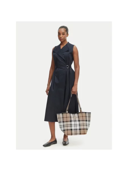 Barbour torebka shopper Layla beżowa