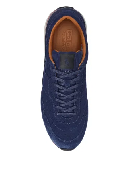 Πλεκτή μακρύς φόρεμα σε στυλ πουκάμισου Polo Ralph Lauren με halter λαιμόκοψη λευκό