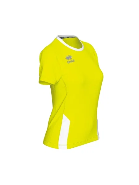 T-Shirt Errea Remy Maglia Woman Mc Ad biała
