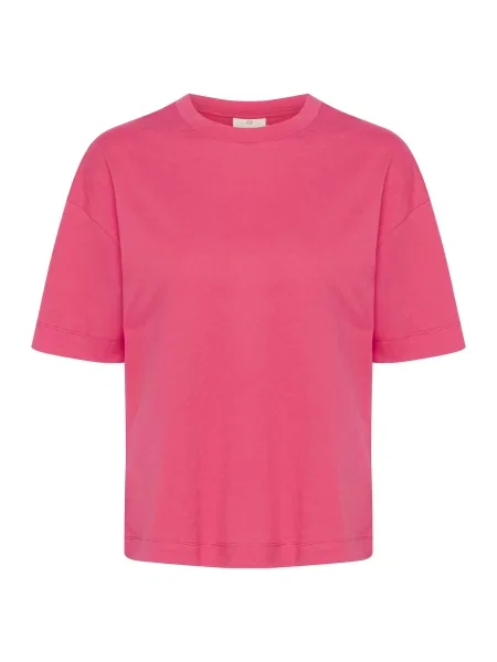 Kaffe Tricou Tomina închis roz