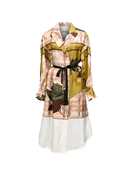 Rochie tip cămașă Rachel Comey de mătase negru
