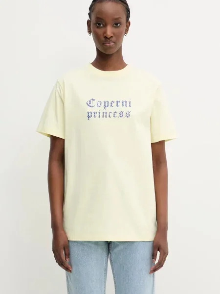 Тениска Coperni x Disney Princess жълто