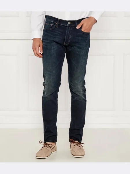 Blugi Polo Ralph Lauren stretch albastru