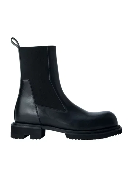 Botki Rick Owens skórzane czarne