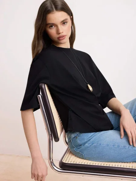 Trendyol Tricou negru