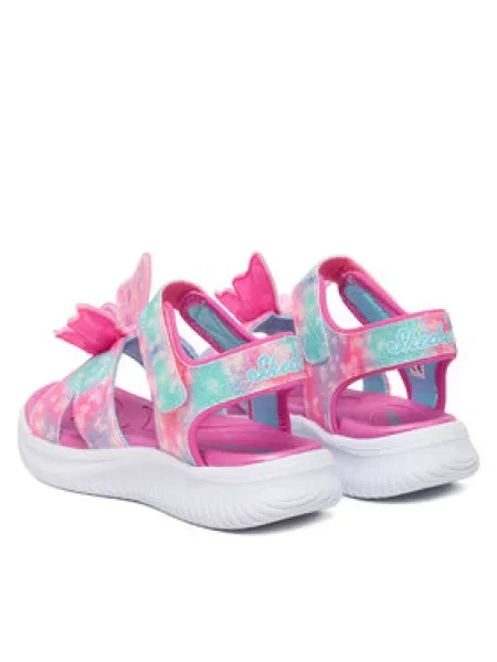 Sandále Skechers Jumpsters Sandal Butterfly Brites ružová