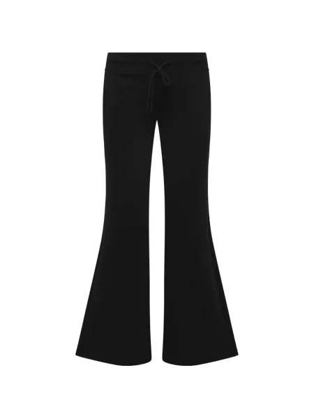 Pantaloni Fax Copy Express evazate alergare negru