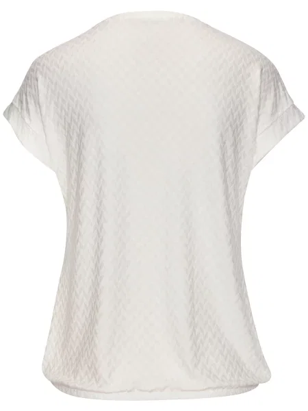VIVANCE Tricou murdar alb