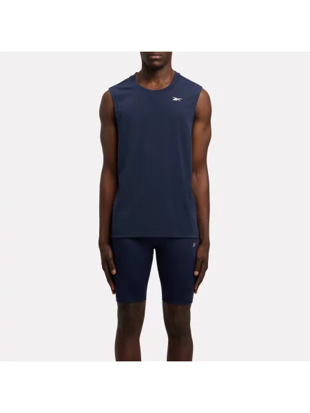 Reebok ID Train koszulka bez rękawów Easy Fitunisex Vector Navy Size: XS granatowa