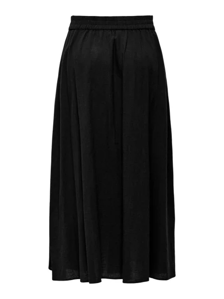 ONLY Fustă maxi Tizana negru