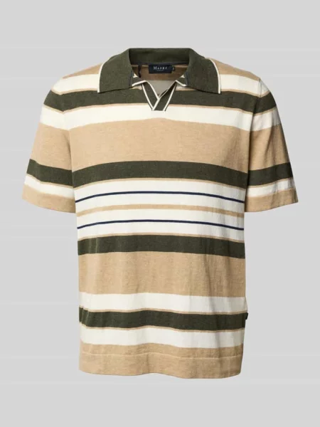 Koszulka polo o kroju regular fit z czystej bawełny model ‘Open’ Maerz Muenchen