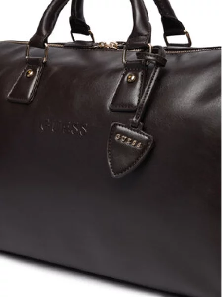 Torba za vikend Guess Tamno smeđa