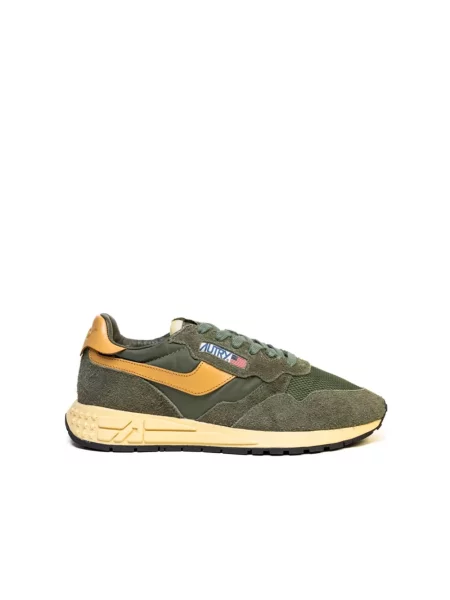 Sneakersy Autry skórzane zielone
