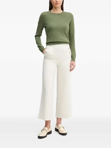 Pantaloni Benetton alb