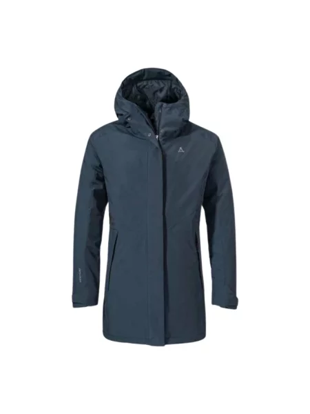 Parka Schöffel niebieska