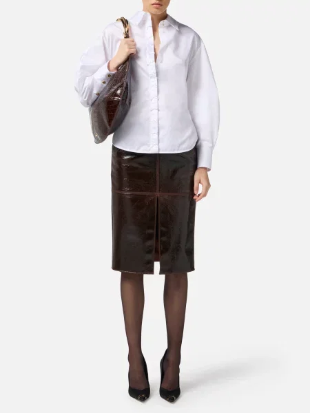 Сорочка Elisabetta Franchi біла