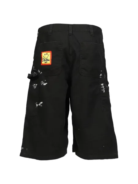 Pantaloni scurți Swjp cu imagine negru