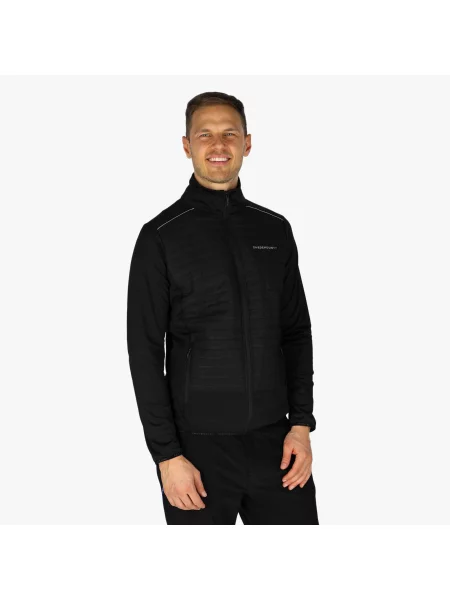 Bluza Trening Mężczyzna On Course Szybkoschnący czarna
