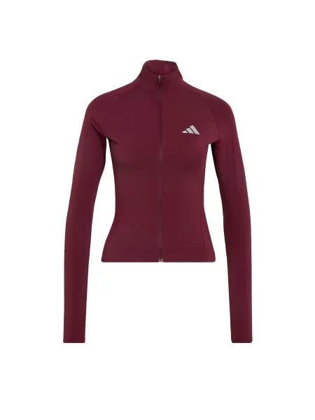 ADIDAS PERFORMANCE Sportovní bunda Seasonal kaštanově hnědá