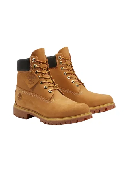 Botki Timberland skórzane wodoszczelne casual brązowe