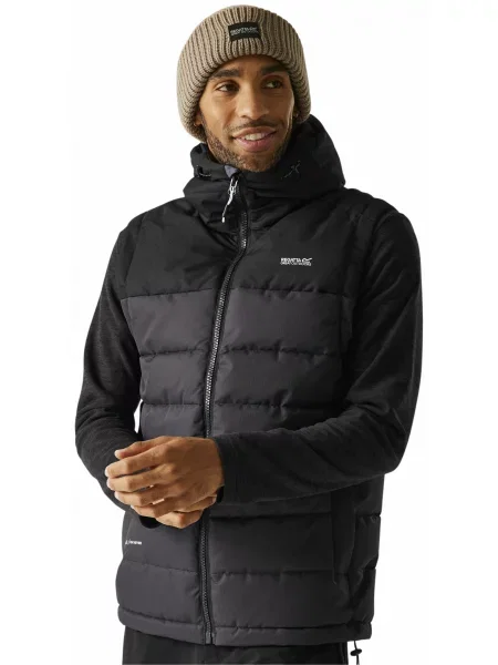 Жилет з утеплювачем Regatta Aldthornb/w сірий