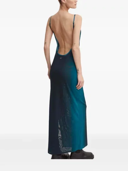 Rochie maxi Won Hundred fără mâneci de costum albastru
