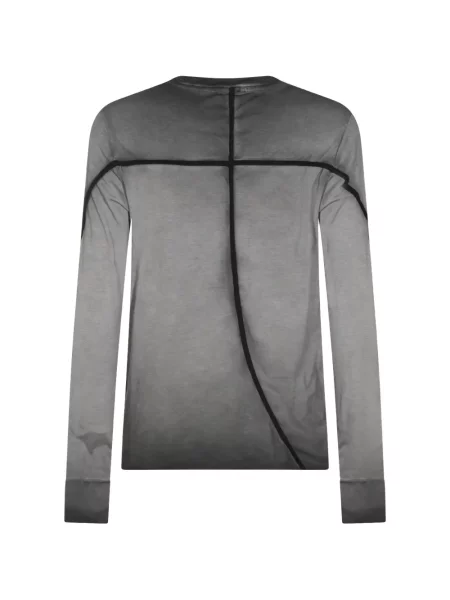 Lung tricou Thom Krom gri