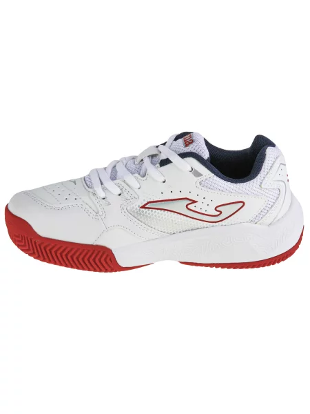 Buty do tenisa dziecięce Joma Master JR amortyzowane z oddychającą cholewką białe