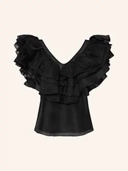 Top Ted Baker s volány černý