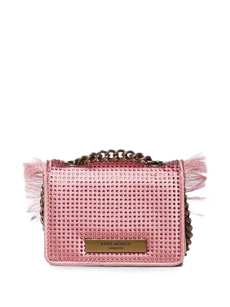 Rankinė Kurt Geiger London su kutais rožinė