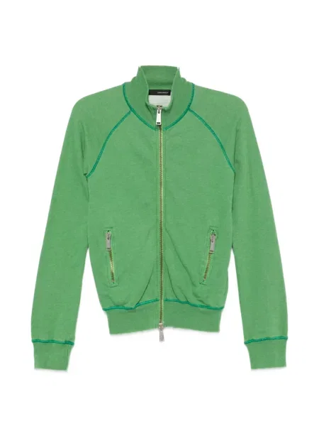 Pulover Dsquared2 cu imagine verde