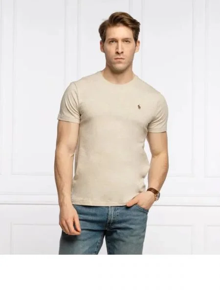 POLO RALPH LAUREN Tricou | Custom slim fit bej