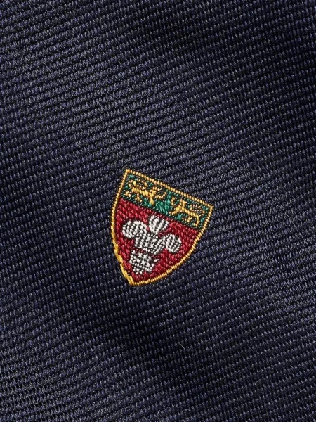 Жакардова поло тениска Polo Ralph Lauren бродирана с връзки оранжево
