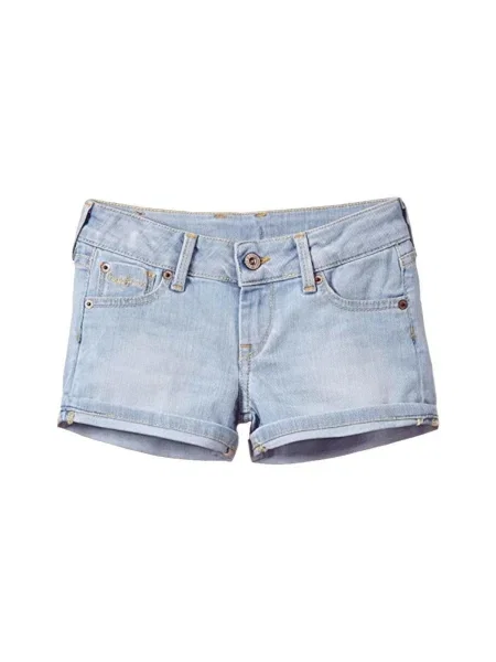 Pantaloni copii Pepe Jeans albastru