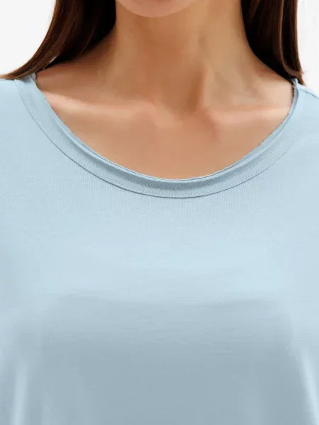 Футболка Leinle голубая