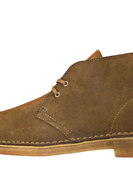 Пустинни ботуши Clarks Originals с дантела кафяво