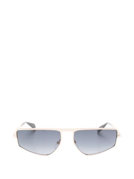 Правоъгълни слънчеви очила Moschino Eyewear златисто