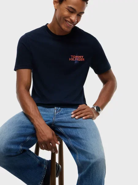 Футболка Tommy Hilfiger синяя