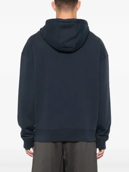 Hoodie Maison Kitsuné μπλε