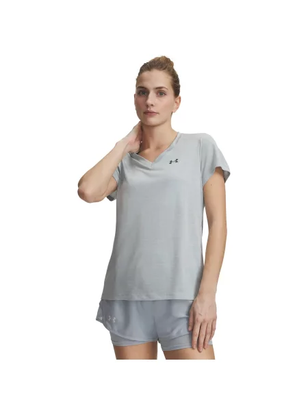 T-Shirt Tech SSV- Twist Under Armour dla kobiet niebieska