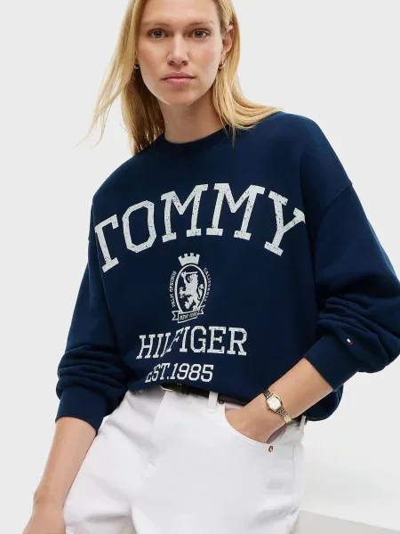 Свитшот Tommy Hilfiger синий