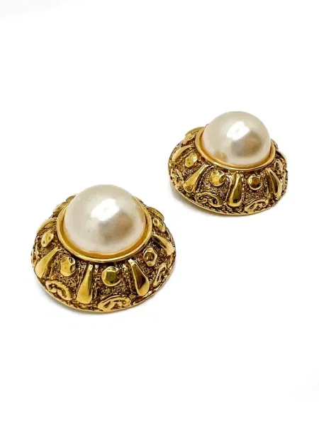 Σκουλαρίκια Jennifer Gibson Jewellery χρυσό