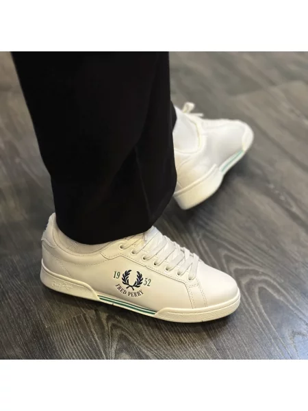 Sneakersy Fred Perry skórzane klasyczne beżowe