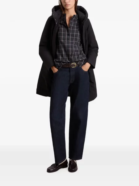 Geacă parka Woolrich cu glugă negru