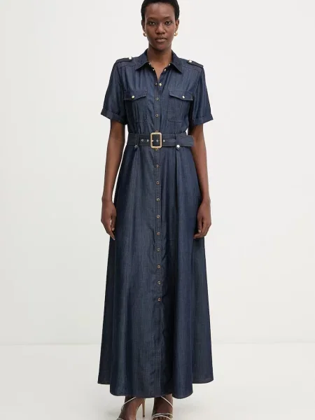 Marciano by Guess sukienka rozkloszowana z lyocellem KAT